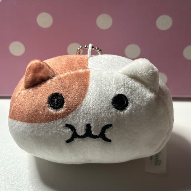 쫀냐미 얼굴 인형 키링