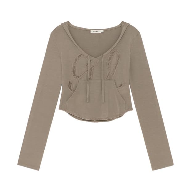 글로니 머핀 후디 MUFFIN HOODIE TOP (BEIGE)