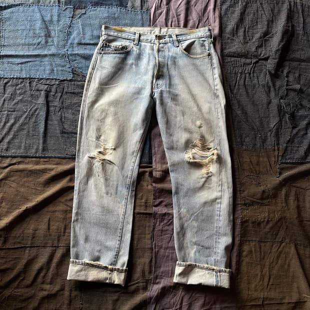 34) 80s USA 66후기 Levis 501 Denim Pants