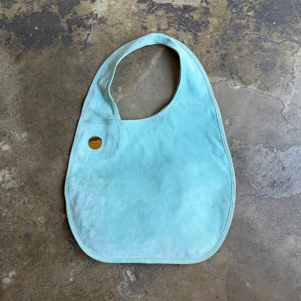 세르지오 로지 티파니 블루 스웨이드 숄더백