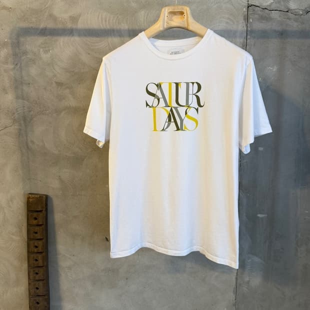 SATURDAYS NY CITY 그래픽 티셔츠 100ㅈ