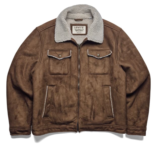 [L] 리바이스 쉐르파 스웨이드 자켓