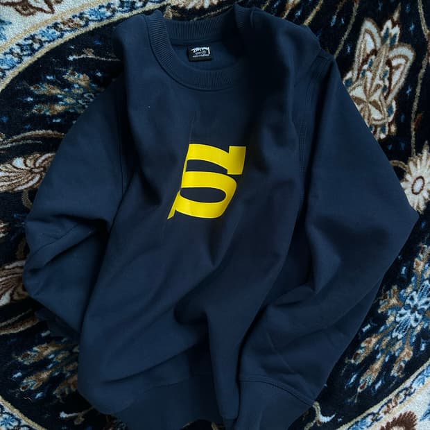 스투시 s로고 맨투맨 m