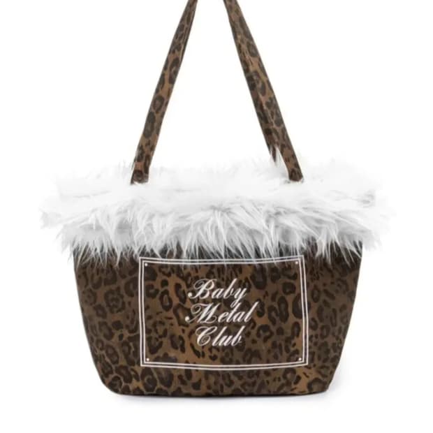 베이비메탈클럽 샤기백 화이트