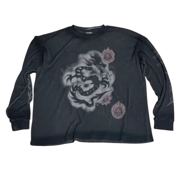 [XXL]트래비스 스캇 머천 롱슬리브