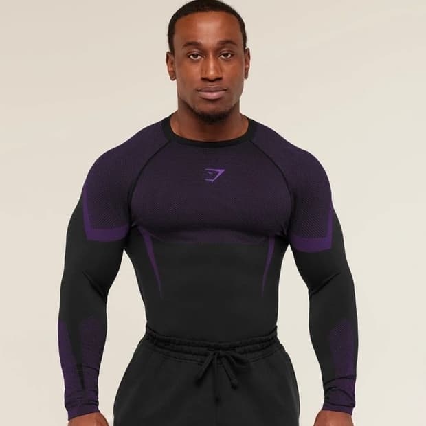 짐샤크 오닉스 퍼플 롱슬리브 M