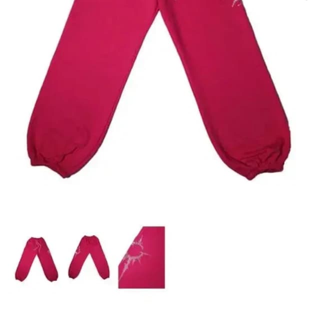 Freakcoff 코프 큐빅 핑크색 트레이닝 팬츠