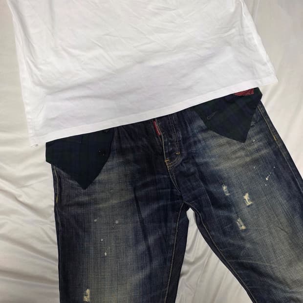 디스퀘어드2   행거칩 데님팬츠 50 (33~34인치)