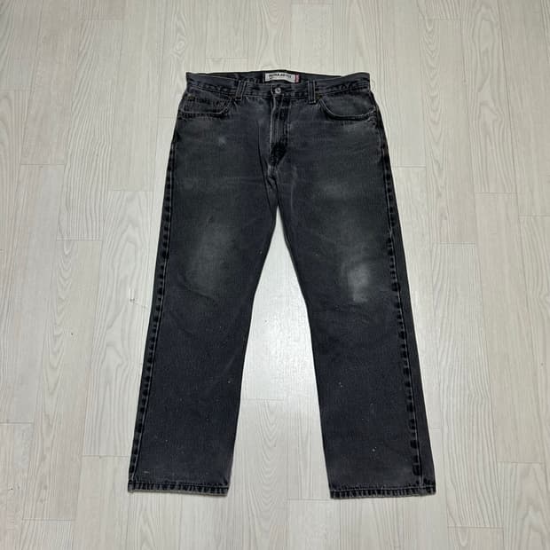 [36] levi’s 리바이스 505 레귤러핏 데님팬츠 페이드블랙