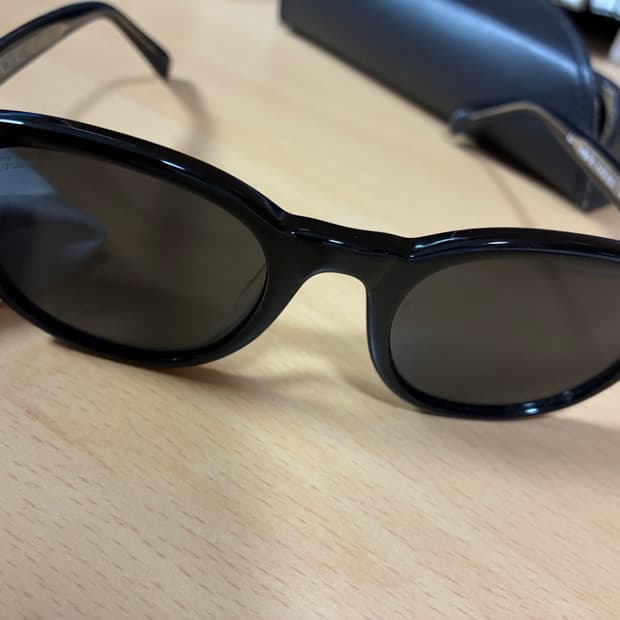 페이크미 해리 블랙 뿔테 선글라스