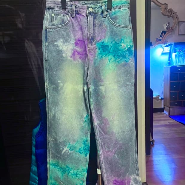 [남성S]벌스데이수트 타이다이데님팬츠