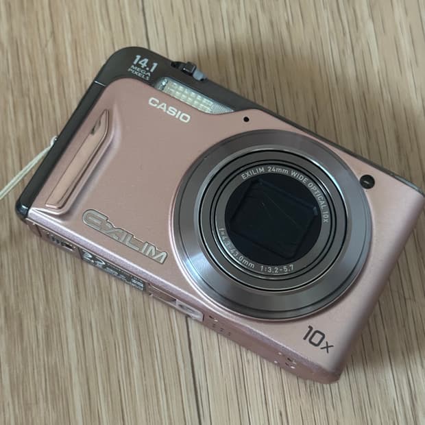 카시오 casio exilim h15 pink