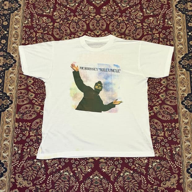 [XL] 91’ Morrissey Kill Uncle 영국 투어 밴드티