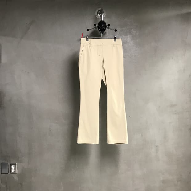프라다 베이지 슬랙스 38(W)