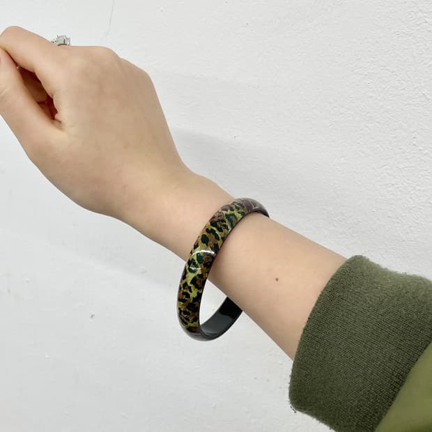 갸루 레오파드 뱅글