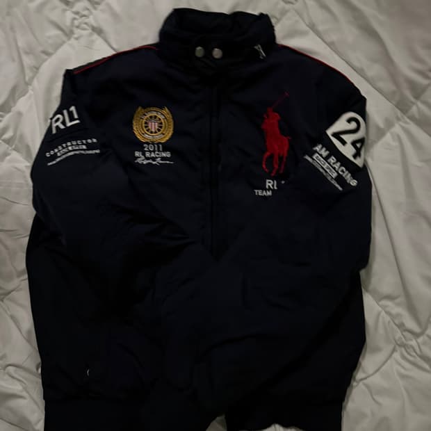 폴로 USA 레이싱 패딩 자켓