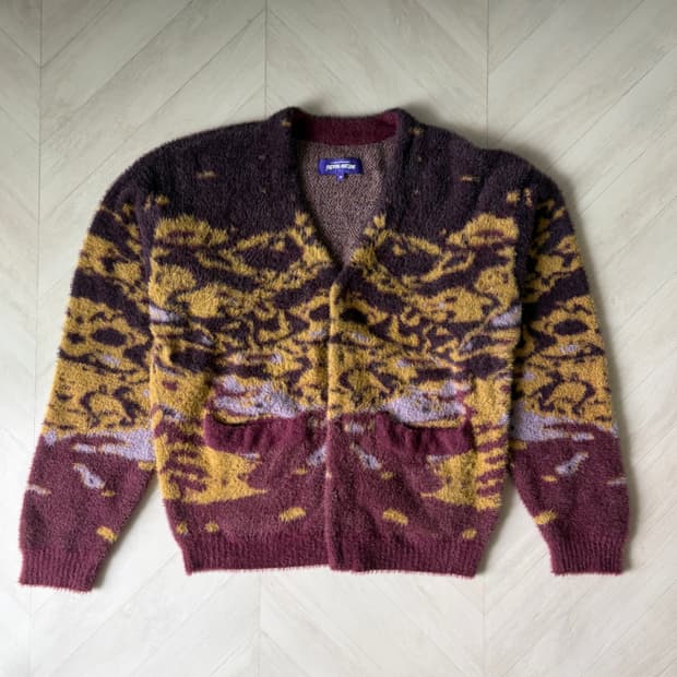 Fucking Awesome Hairy Water Cardigan AOP