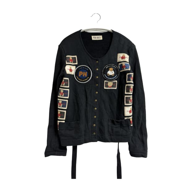 핑크 하우스 가디건