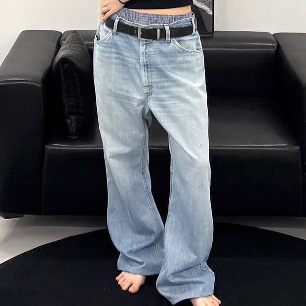 70‘s 리바이스 646 벨바텀 오렌지탭