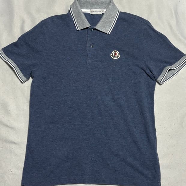 🫶🏻 몽클레어 차콜 카라 반팔티셔츠 🫶🏻