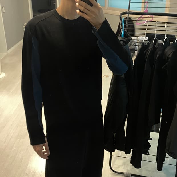 시스템옴므 니트 블랙 100(100)