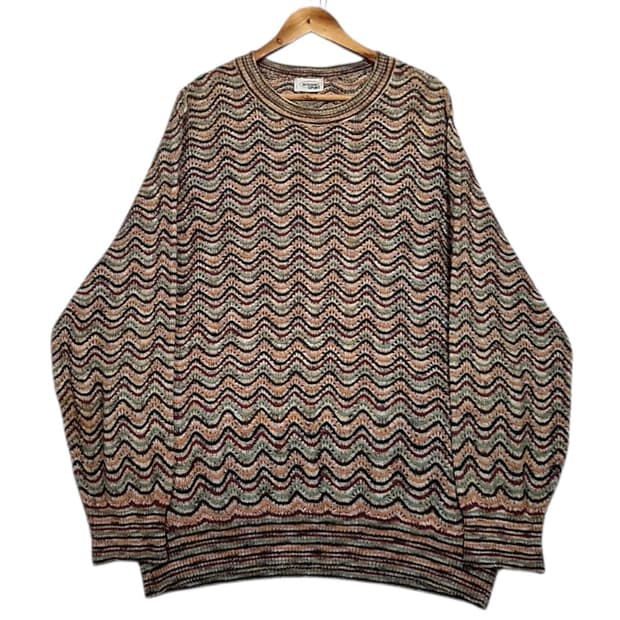 미쏘니 패턴 니트 