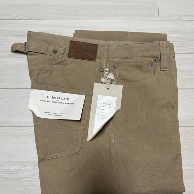 올드조 221OJ-PT03 5 Pocket Jean Trouser 980