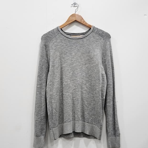 [M] 타미힐피거 코튼 캐시미어 니트 남성 M사이즈