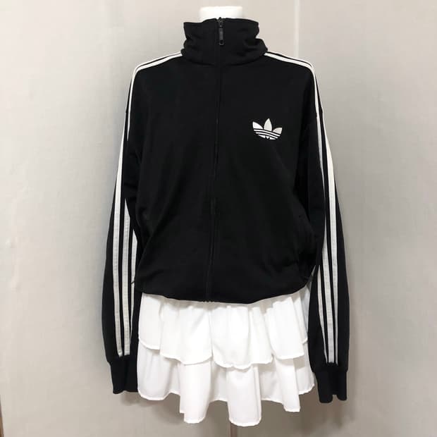 아디다스 블랙 구파 남녀 져지 L