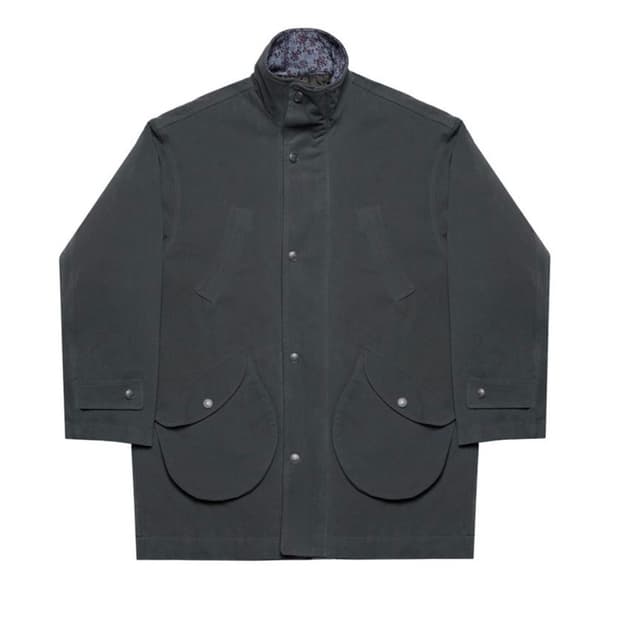 콜로신스 BOTANIC LINED FIELD JACKET CHARCOAL