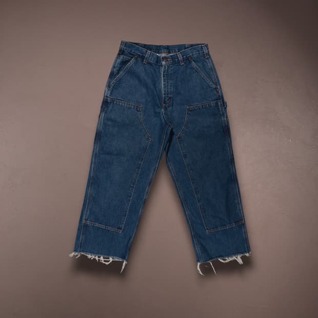 90s 칼하트 더블니 데님팬츠