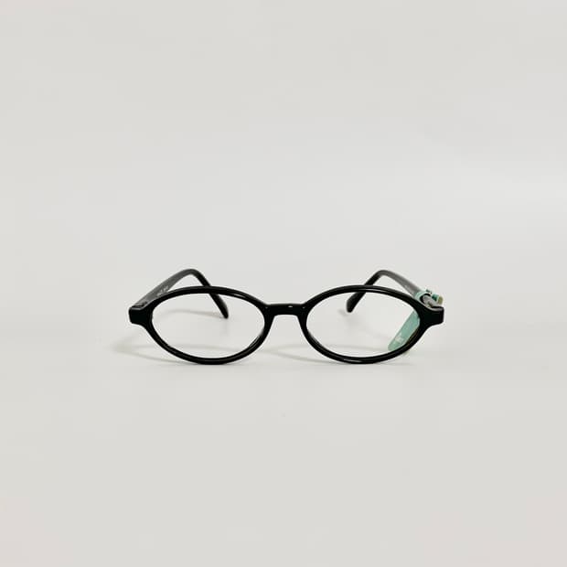 [픽키-342] 블랙 오벌 클래식 안경테