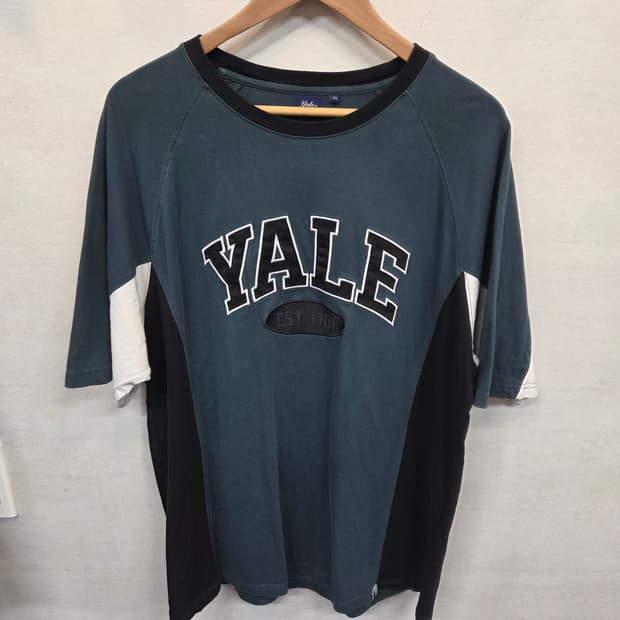 예일 멀티컬러 반팔 xl