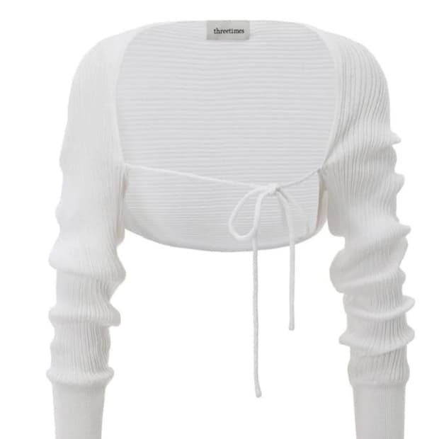 쓰리타임즈 - 릿 볼레로 (아이보리)