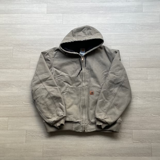 칼하트 j130 MUS 머쉬룸 액티브 자켓 샌드스톤 carhartt