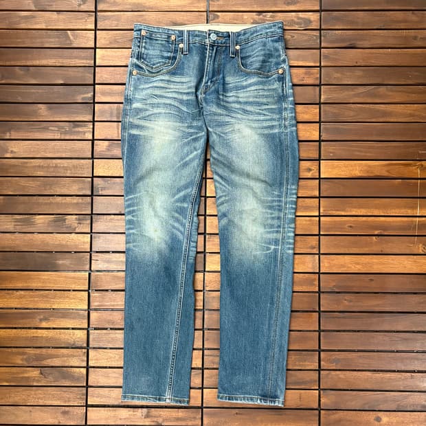 (32) 리바이스 511 워싱 데님 팬츠