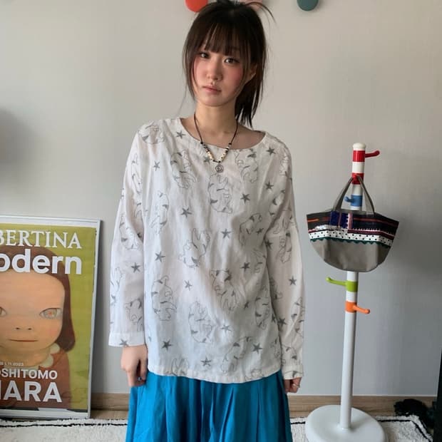 cube sugar nya.. blouse