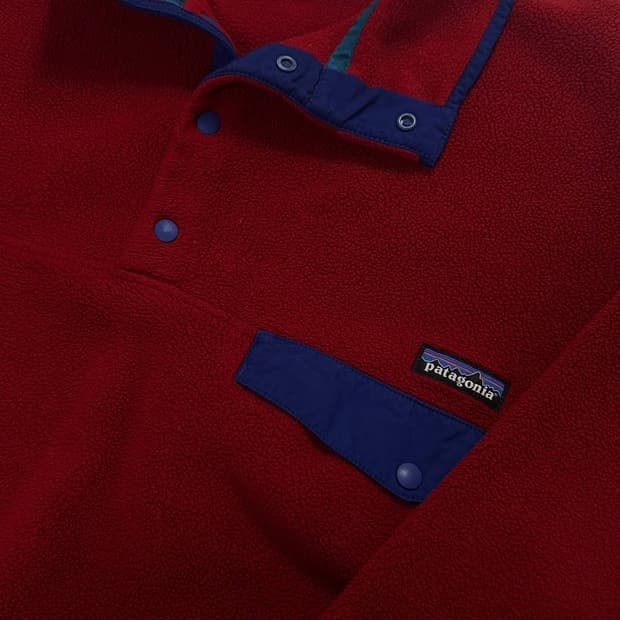 patagonia 파타고니아 신칠라 헤비웨이트 레드 네이비 M