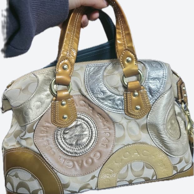 COACH 코치 시그니처 숄더백 가방 토트백