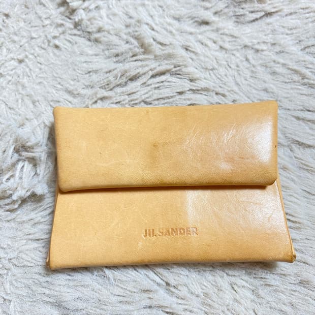 질샌더 레더 엔벨로프 코인펄스 지갑