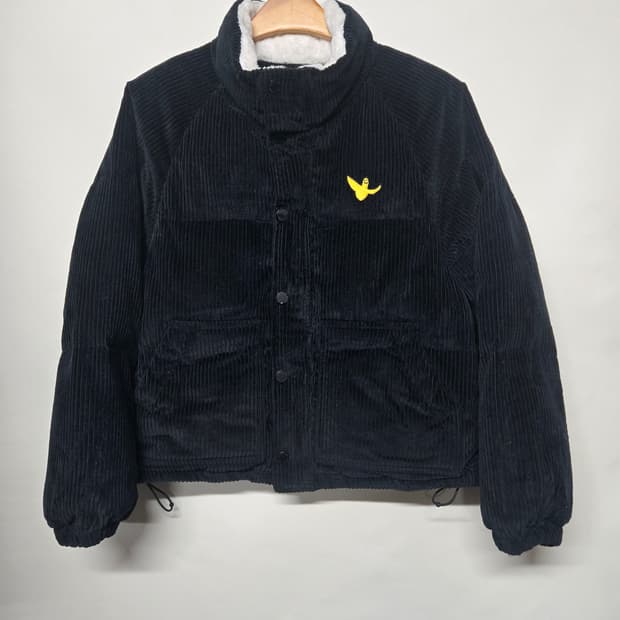 왓잇이즌 코듀로이 패딩 M