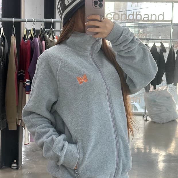 니들스 x 스튜디오스 플리스자켓 데드스탁