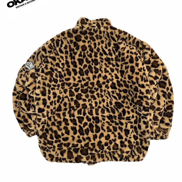 STND 레오파드 퍼 자켓