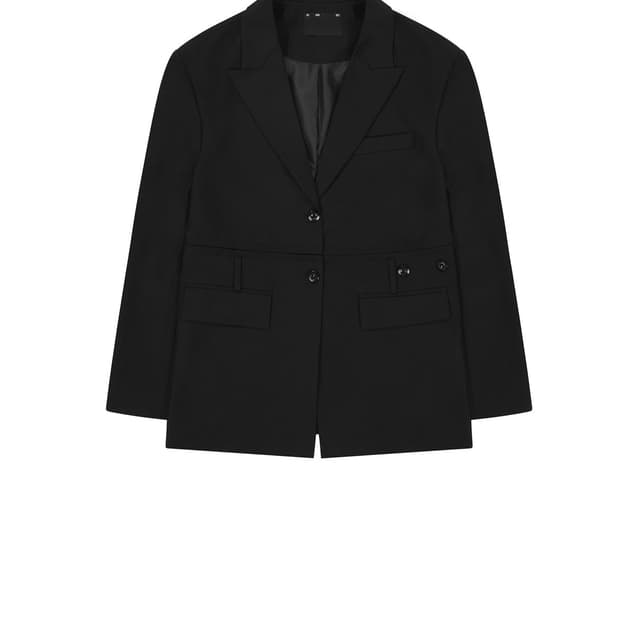 보헤미안서울 후크드 투웨이 블레이저 블랙