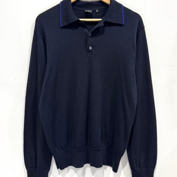 폴스미스 남성 메리노 울 카라티 XL