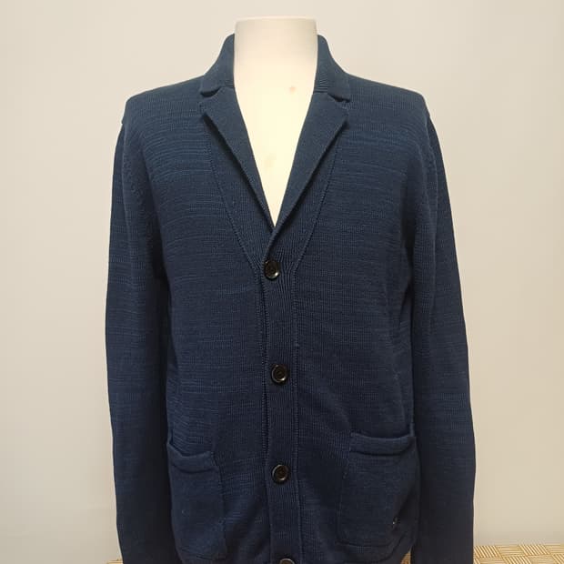 [정품] 헨리코튼 이탈리안 무드 니트 자켓 가디건 (100)