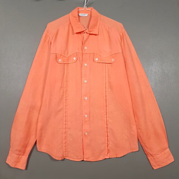 L) Gran Sasso 그란사소 그랑싸쏘 이태리 프리미엄 린넨 셔츠