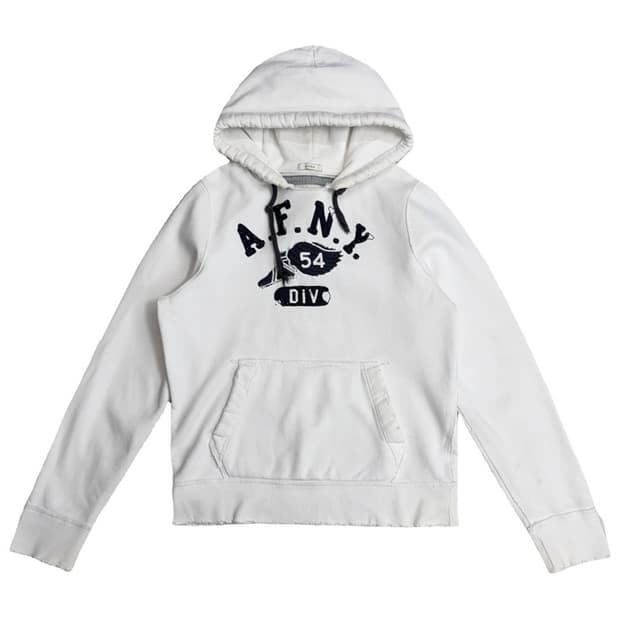 ABERCROMBIE & FITCH 디스트레스드 후드티 L