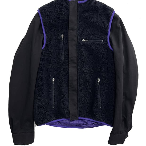 컬러비콘 후리스 도킹 자켓