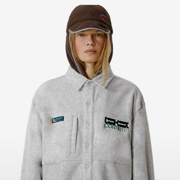 Teket 테켓 ct fleece muff cap brown